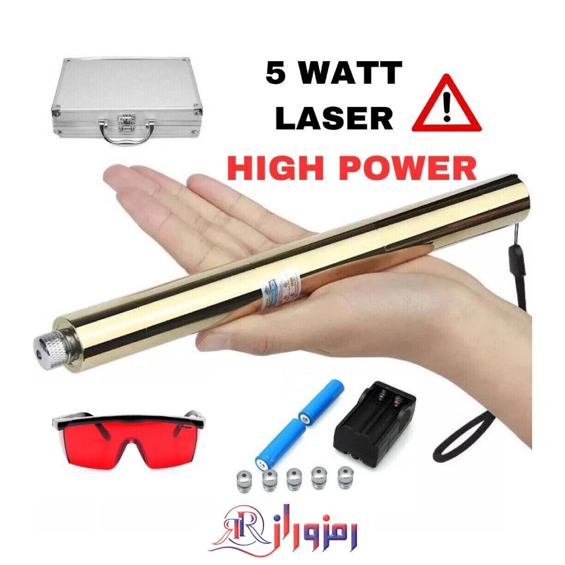 4500 nm gold plated thermal laser